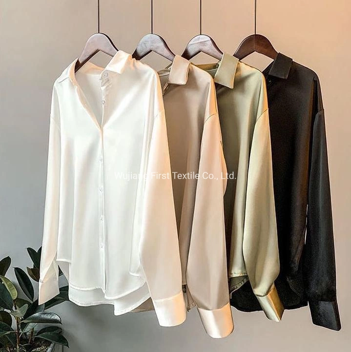 Hot Selling 100%Silk Chiffon Georgette Fabric Shirt Silk Garment Silk Fashion Garment Apparel