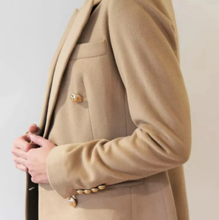 Custom OEM Drop Ship High Quality Luxury Fashion Down Long Winter Coat Jackets Trench Coats for Ladies Women