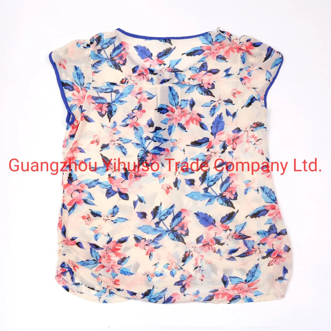 Used Clothes UK Used Ladies Silk Blouse Silk Top Second Hand Clothes