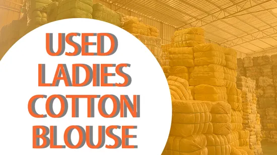 Top Quality a+Cheap Price Fashion Design Lady Blouse Second Hand Stock Clothing Vitange Women Silk Used Blouse Chiffon Used Clothes Cotton Used Blouse Bales